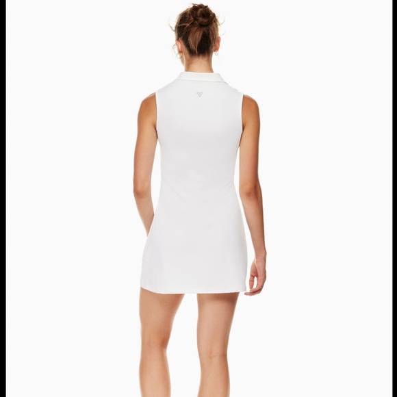 TNA Sleeveless White Polo Dress - Size L - Picture 2 of 6